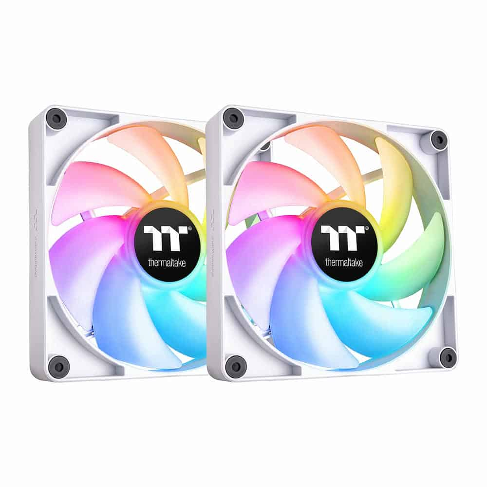 Thermaltake CT140 ARGB Sync 140mm White Fan 2-Pack